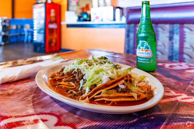 Fried Tacos are the favorite at Taqueria El Rinconcito De Los Flores in Lansing.