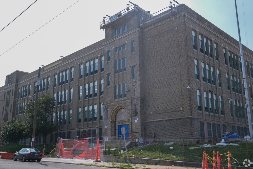 Edwin Forrest Elementary School serves students in the Holmesburg community.
