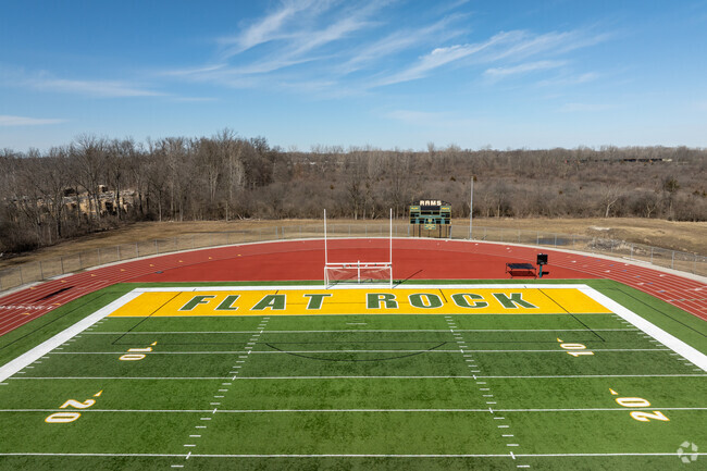 Flat Rock Community High School just completed renovation.