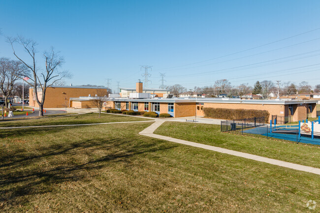 About 371 students are enrolled at Hynes Elementary School.