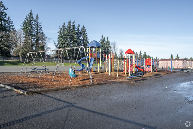 Frank Love Elementary School playground.