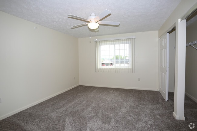 Bedroom with Double Closets