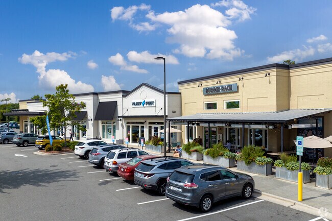 The shops at Erwin Mills feature nationally acclaimed and locally owned retail and restaurants for Duke Park residents to enjoy.