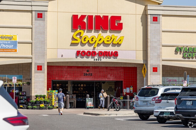 Pick up groceries from King Soopers in Rigden Farm.