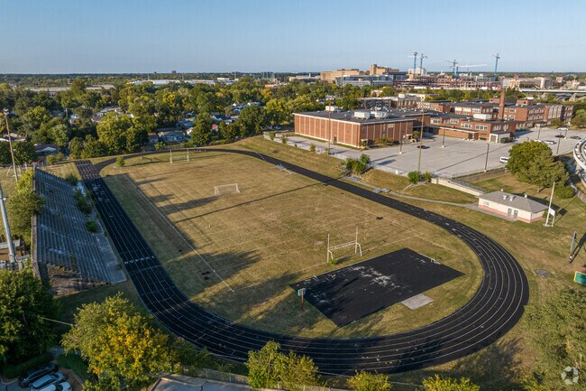 Crispus Attucks High School was the city's first high school for African American students.