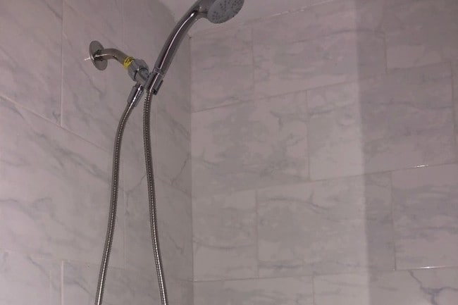 NEW TILE SHOWER