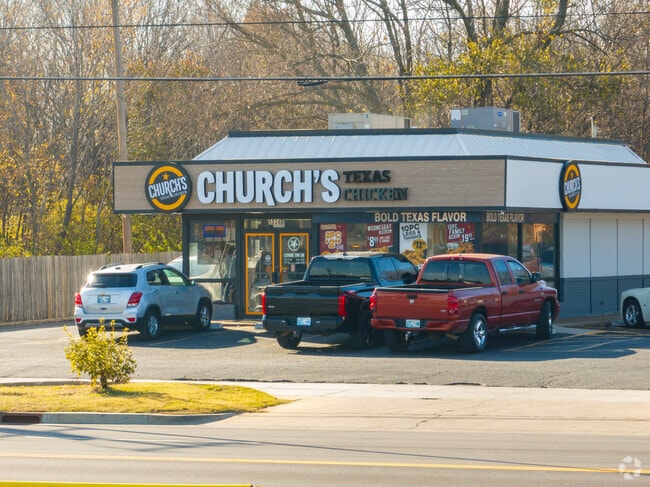 Church's chicken is one of the top sellers in North Ridge.