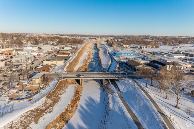 The Papio Creek is part of Papillion and offers trails for all to enjoy.