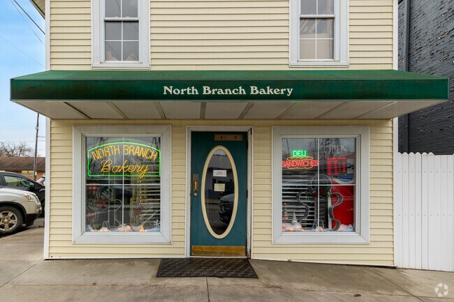 North Branch Bakery serves fresh breads and pastries each morning.
