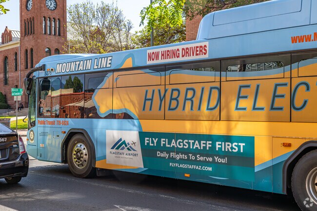 Public transportation gets you where you need to go and on time in the area.