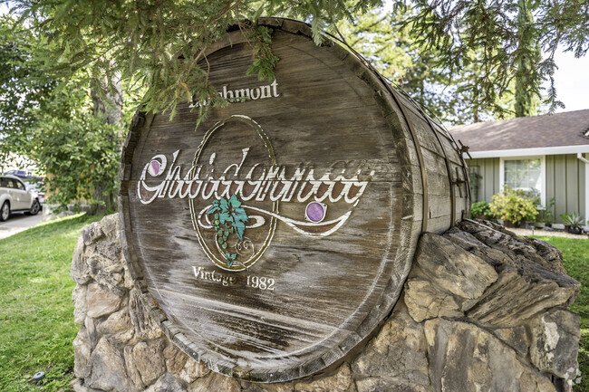 Kirkland Place has artful creations to view like this large wine barrel piece.