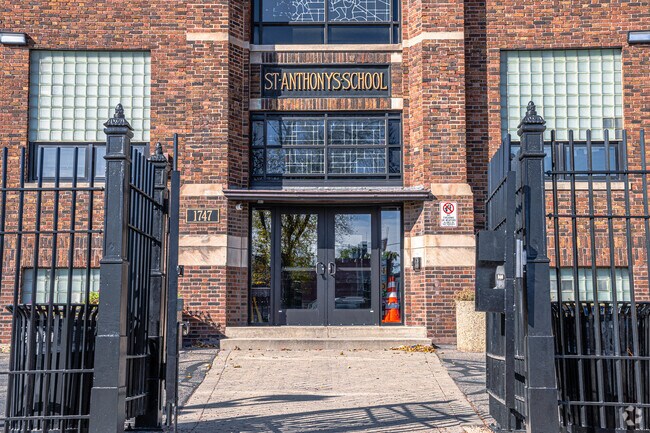 St. Anthony Upper Elementary School provides education in 
Historic Mitchell Street