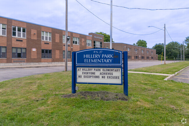 Hillery Park Elementary School in Cazenovia Park has an overall C grade on Niche.