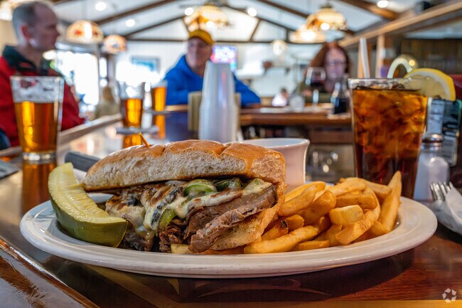 The French Dip at the Bungalow Inn in West Lakeland is one of many classics on the menu.