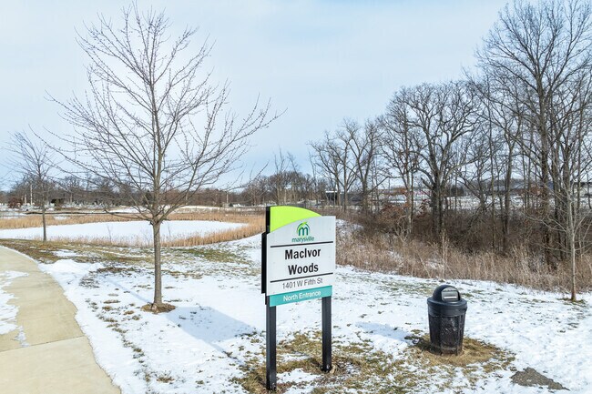 MacIvor Woods in Marysville is a 60-acre nature preserve with miles of trails through undisturbed wilderness.