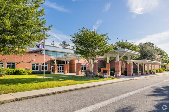 Haut Gap Middle School educates students from Wadmalaw Island.