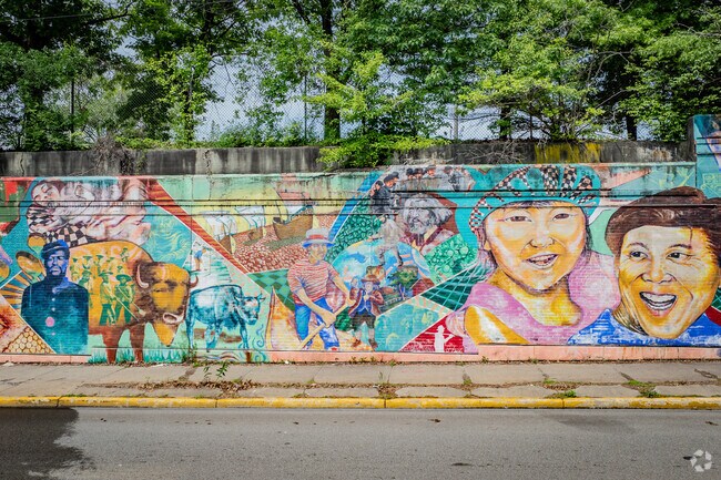 The murals in Wilkinsburg have been proudly showcased for decades.