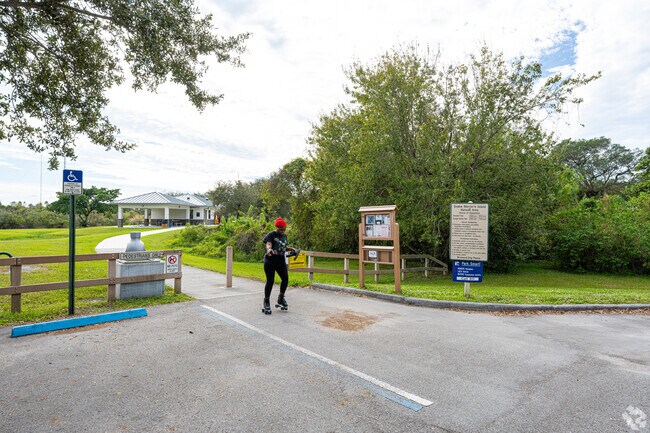 Snake Warrior's Island Natural Area trails.