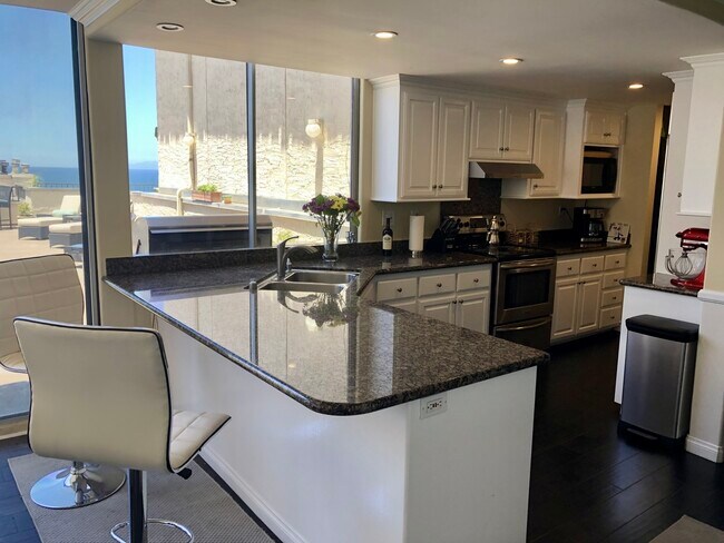 Fully Equipped Kitchen with Ocean Views