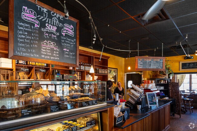 Somerset Village is home to The Cafe, one of Ames' more chic eateries.