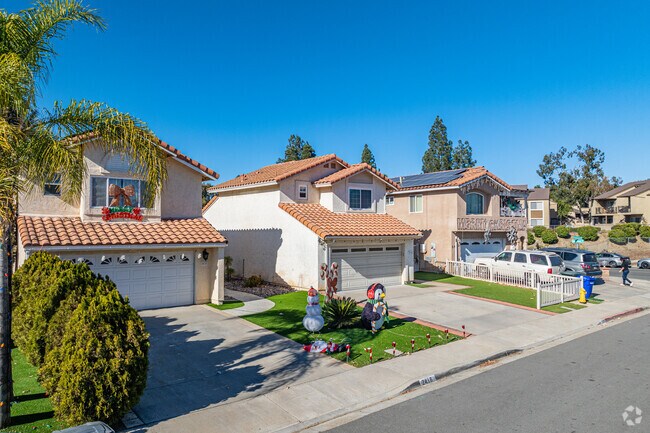 Most of the Spanish-style suburban homes in Rancho San Diego sell for around 1 million dollars.