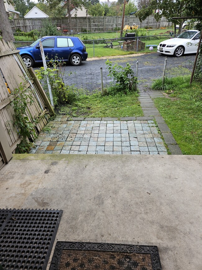 rear patio
