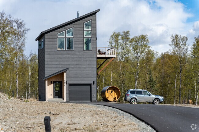 Contemporary homes in subdivisions are popping up all over Fishhook.