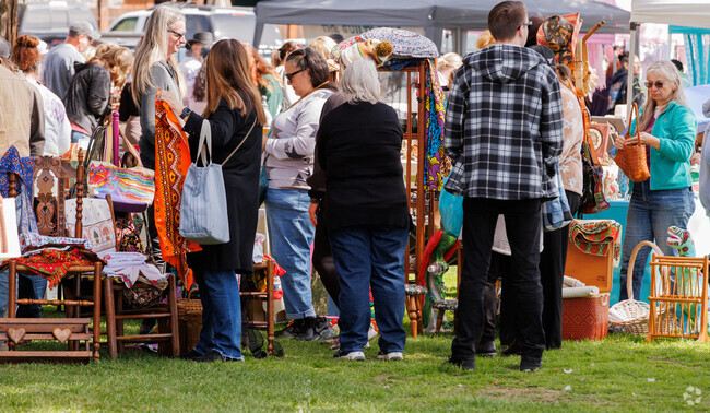Support local merchants at the Vintage at the Yard Outdoor Market in Modesto, Ca