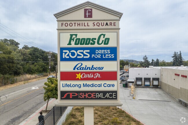 Foothill Square has several shops where Toler Heights residents can shop.