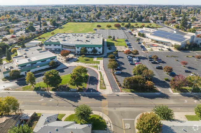 Millswood Middle school has a huge campus in Lodi.