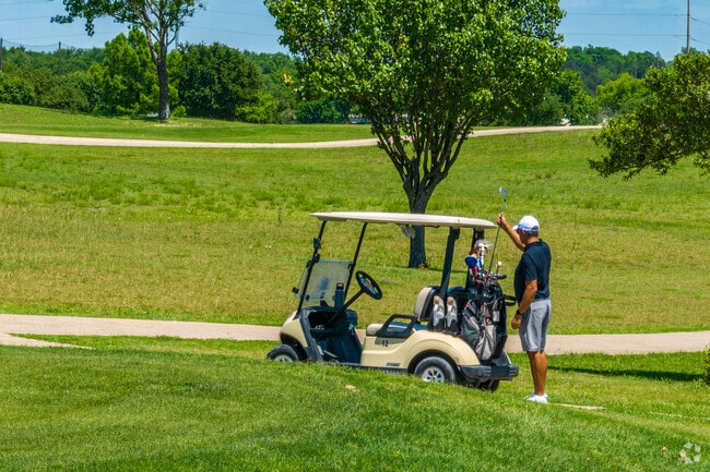 The Rusted Rail Golf Club is open to the public and a popular spot for Crandall residents.