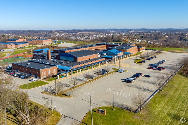 Norwin Middle School shares a campus with the high school.
