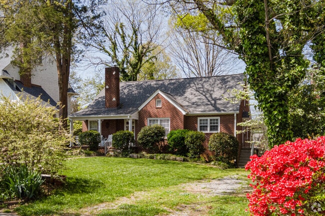 Ranch homes in Greater High Point offer spacious yards and relaxed architecture.