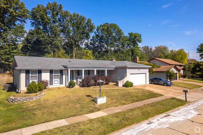 Sappington is primarily a residential neighborhood, featuring a mix of single-family homes.