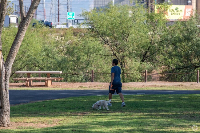 Los Ranchitos offers pockets of nature for relaxation and outdoor activities.