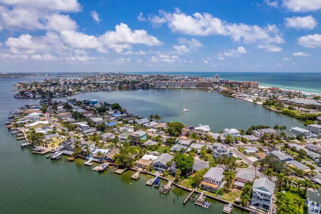 Whether its beach front or on the water with a private dock, Redington Shores has a home for you