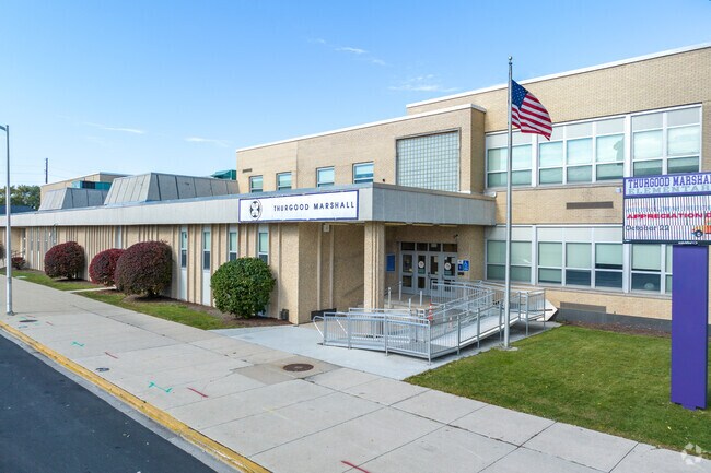 Thurgood Marshall Elementary School serves grades K-5.