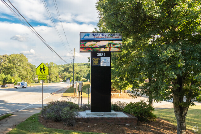 Narvie Harris Elementary School is located at 3981 McGill Dr, Decatur, GA 30034.