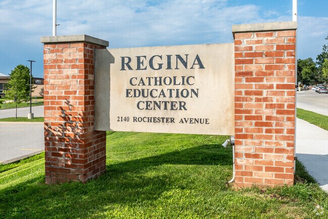 Regina Catholic Education Center serves Bluffwood students in grades K-12.
