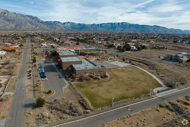 North Star Elementary School sits near the foothills of Albuquerque.
