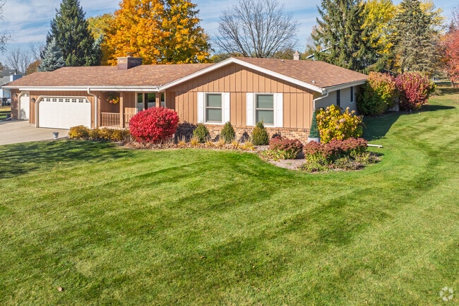 Wales is populated with midcentury ranch-style homes.