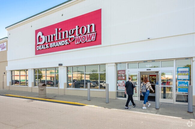 Big-box stores are abundant in the shopping district next to Briar Crest.