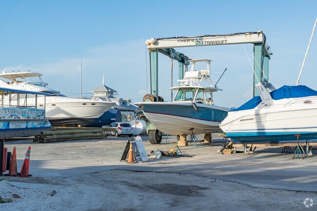 Residents can launch boats into the Sarasota Bay.