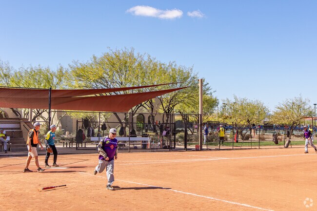 Copper Canyon engage in community sports that keep residents active.