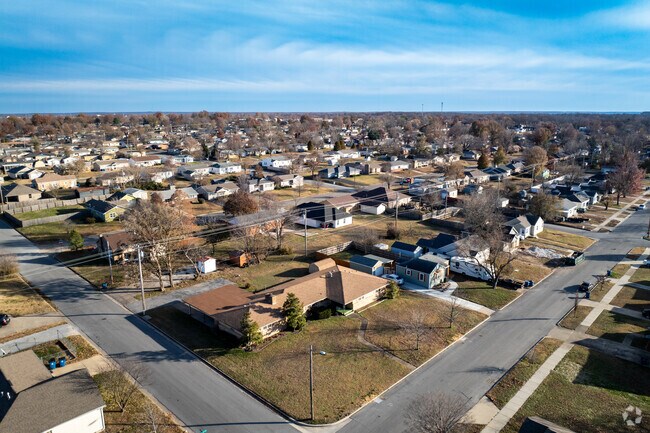 Garvin Park homes are laid out in a grid pattern.