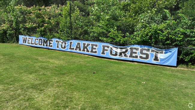 Lake Forest Elementary School has a lot of school pride.
