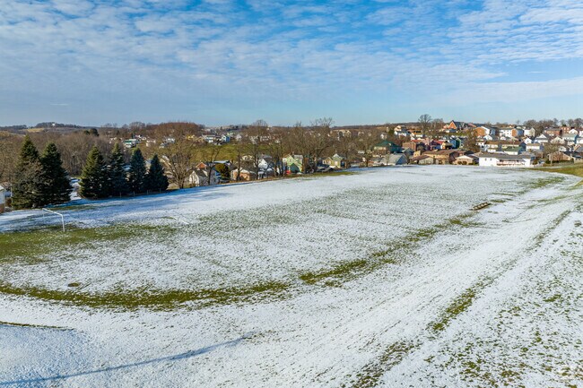 The huge field at Ramsay Elementary School is perfect for soccer.