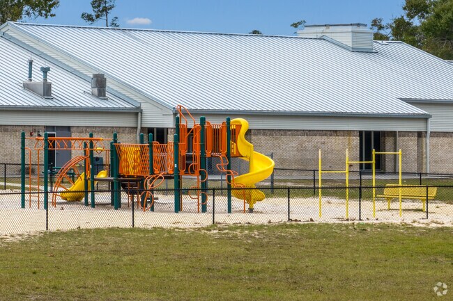 Forest Lake Elementary School offers a playground area for its younger students.