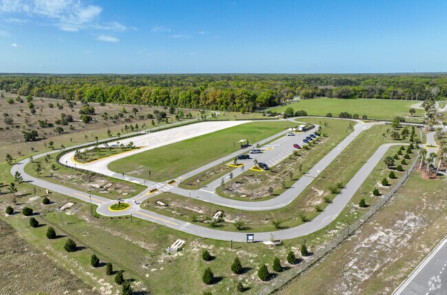 Neighborhood Lakes Trail has two entrances off of 46-A in Mount Plymouth.