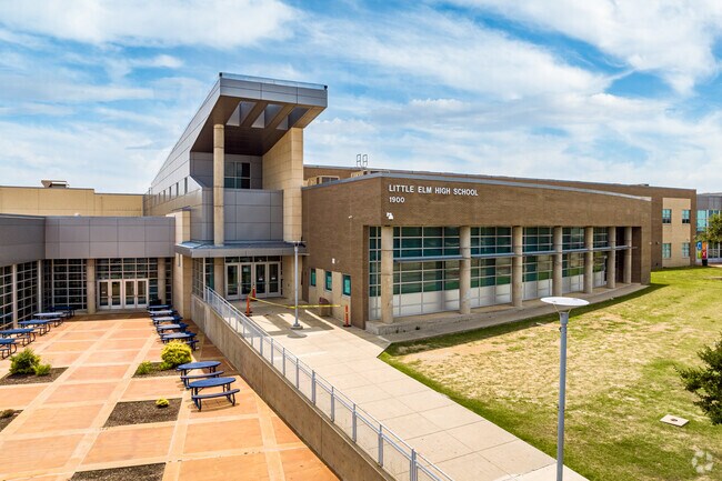 Students from Oak Point can attend Little Elm High School for their education.